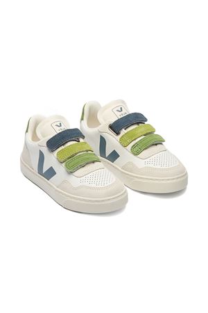 sneakers in pelle bianco VEJA KIDS | SX2021010CMULTICO